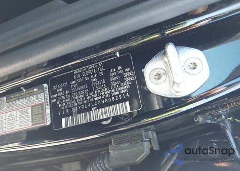 2022 Kia Sorento S z USA, uszkodzony, nr VIN 5XYRL4LC8NG082914